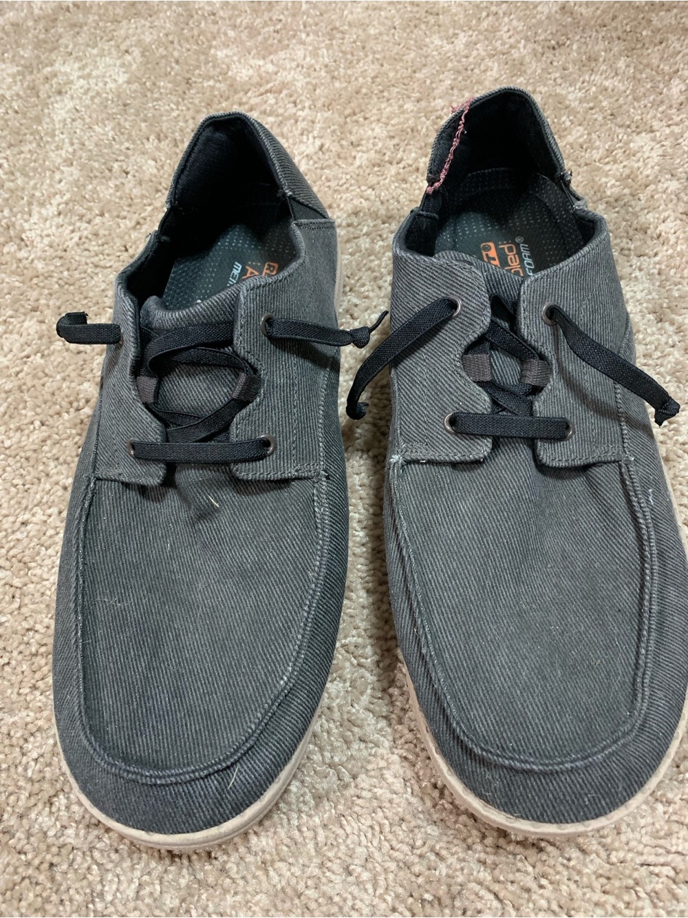 Skechers Men's Gray Casual Slip-On Loafers